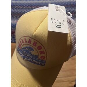 New Billabong Surf Dreams Trucker Snapback Hat Cap